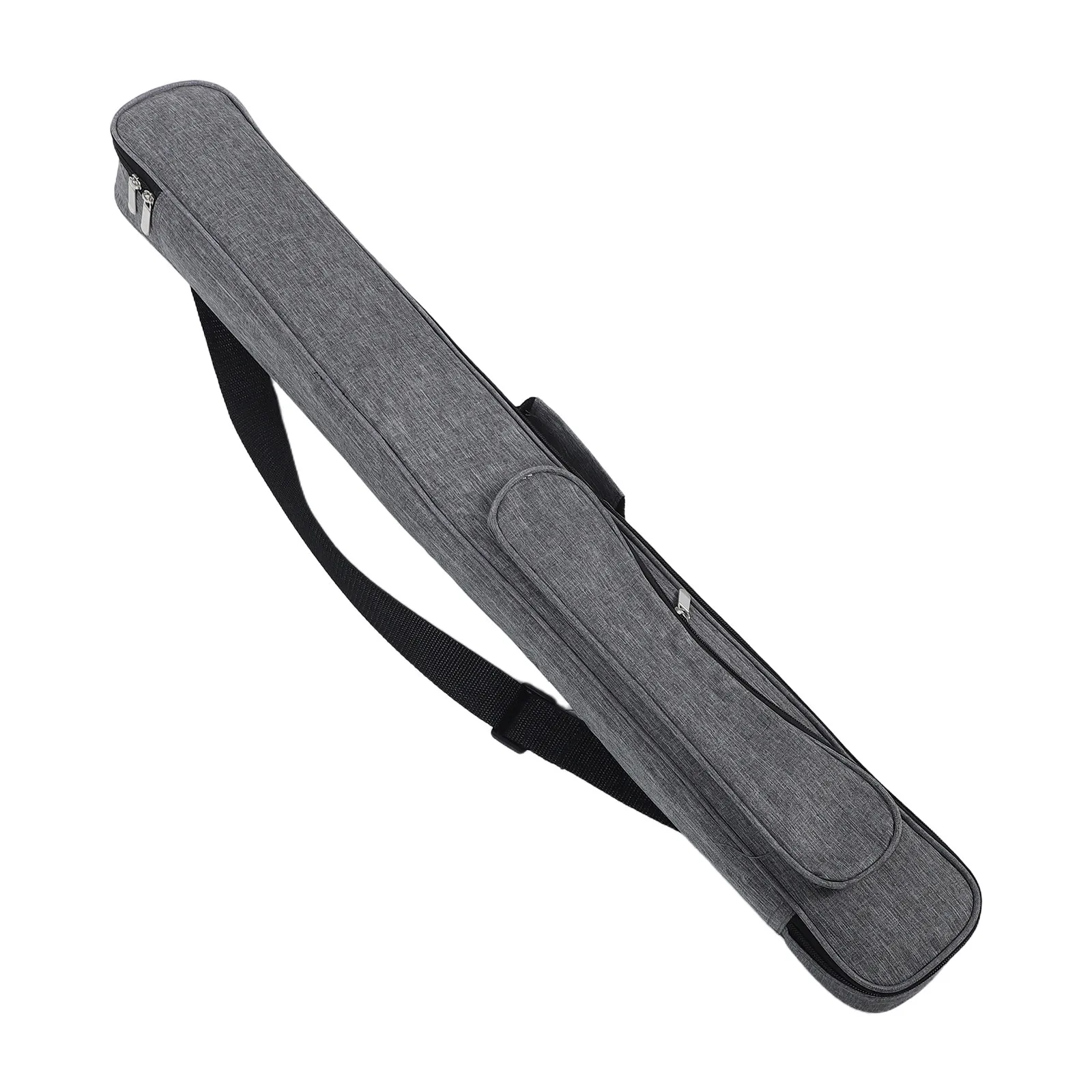 Pool Cue Bag Portable Padded Shockproof Water Resistant Oxford Cloth Billiard Stick Case Storage Organizer