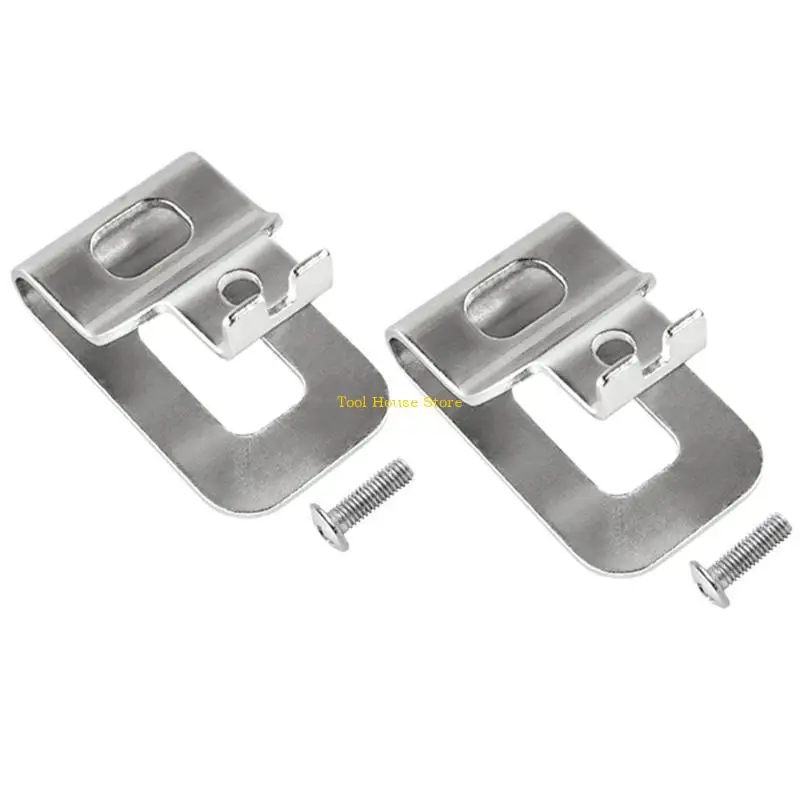 

2 шт., поясные пряжки, зажим для ремня, крючок, аксессуары для электроинструментов, зажим для аккумуляторной дрели