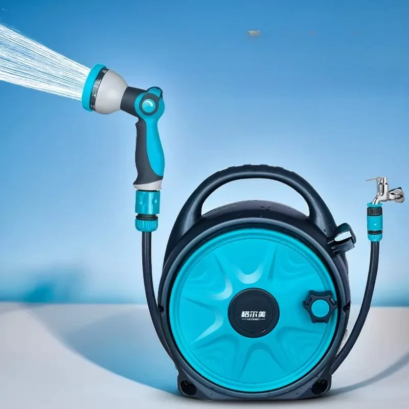 Vegetable Garden Water Hose Extensible Watering Hose Pipe Pelletizer High Pressure Washer Granulator Backyard Cucumber Rubber
