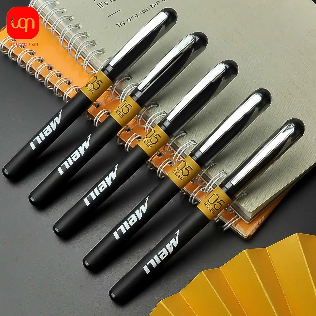 3/6pcs Luxury Pen Set 0.5mm Black Stuff for Writing School Stationery Student supplies