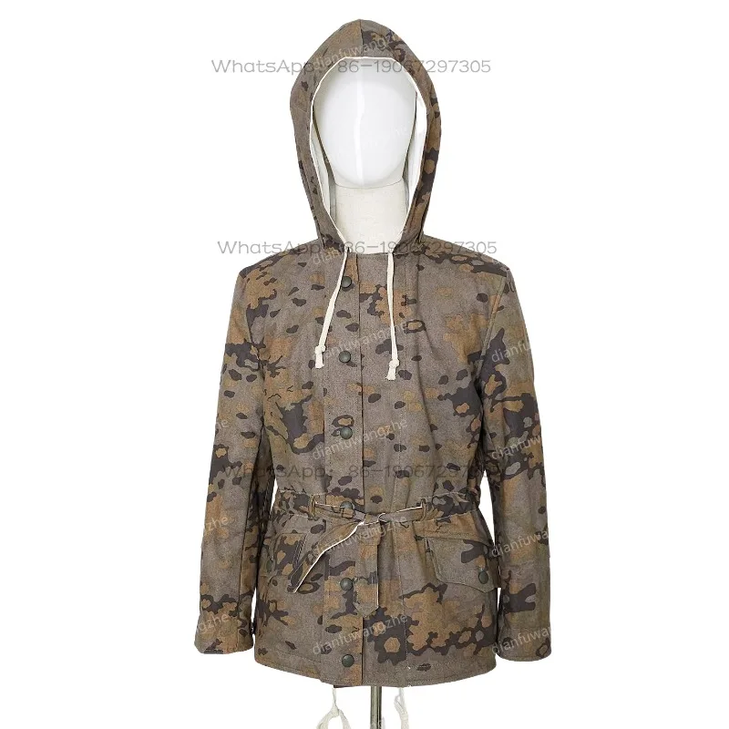

Outdoor DOT44 Camouflage Double-sided Cotton Jacket for Cold Insulation and Warmth