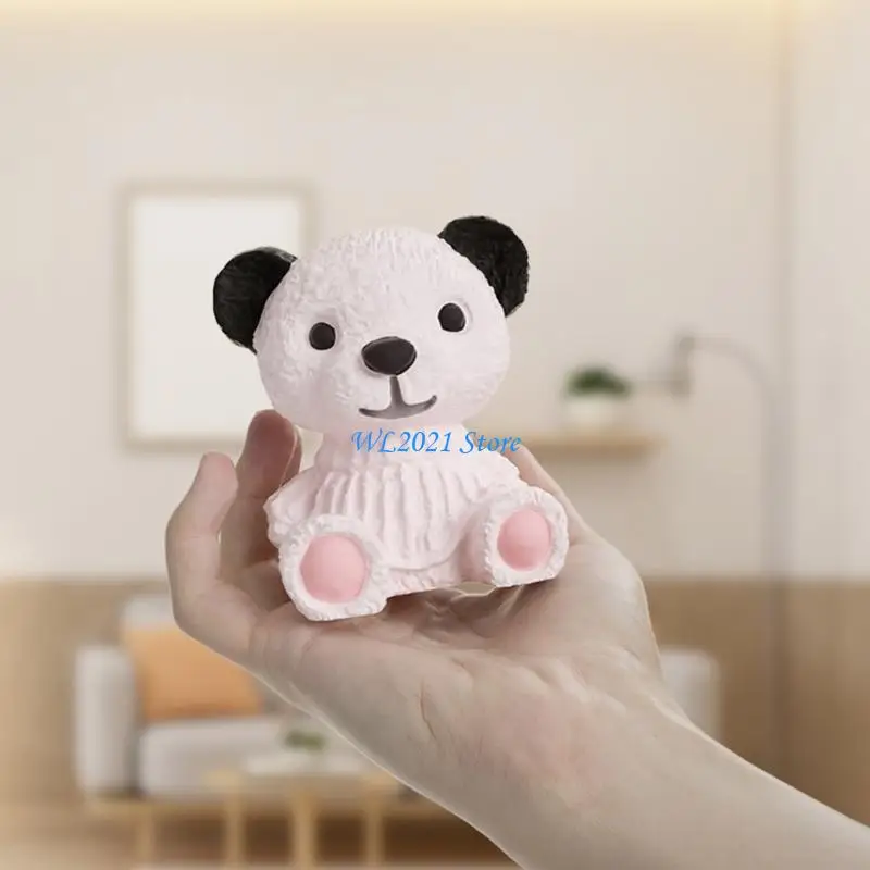 

G5GC Animals Ornament Jar Decoration Mirror Epoxy Resin Handmade Table Silicone Mold