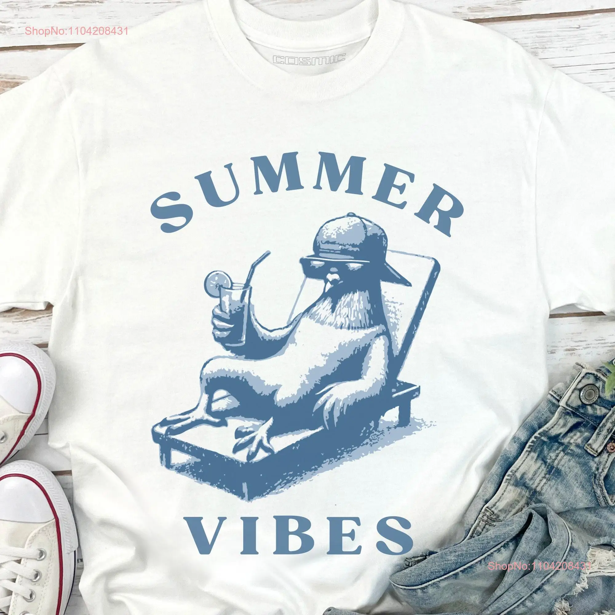 Cool Summer Pigeon T Shirt Perfect Beach Featuring a in Sunglasses for Vibes long or short sleeves