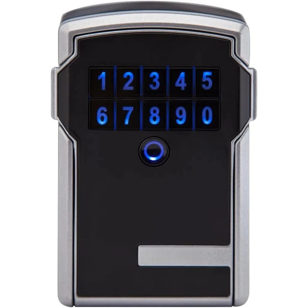 

Digital Lock Box for Keys with Code, Electronic Wall Mount Key Safe with Bluetooth Connection To Ios/android App and Sharable
