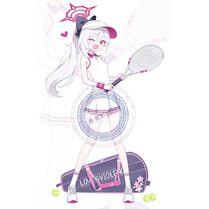 Cheongsam Asagi Mutsuki Acrylic Stand Ornaments Cosplay Blue Archive Anime Figure Cartoon Model Christmas Gifts Girls image 2