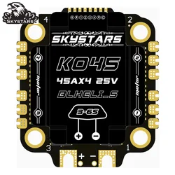 Skystars KO45 KO55 45A 55A 2-6S 32Bit Brushless ESC 4in1 DShot600 BLHeli-S 30.5mm for RC FPV Racing Freestyle 5inch 4S 6S Drones