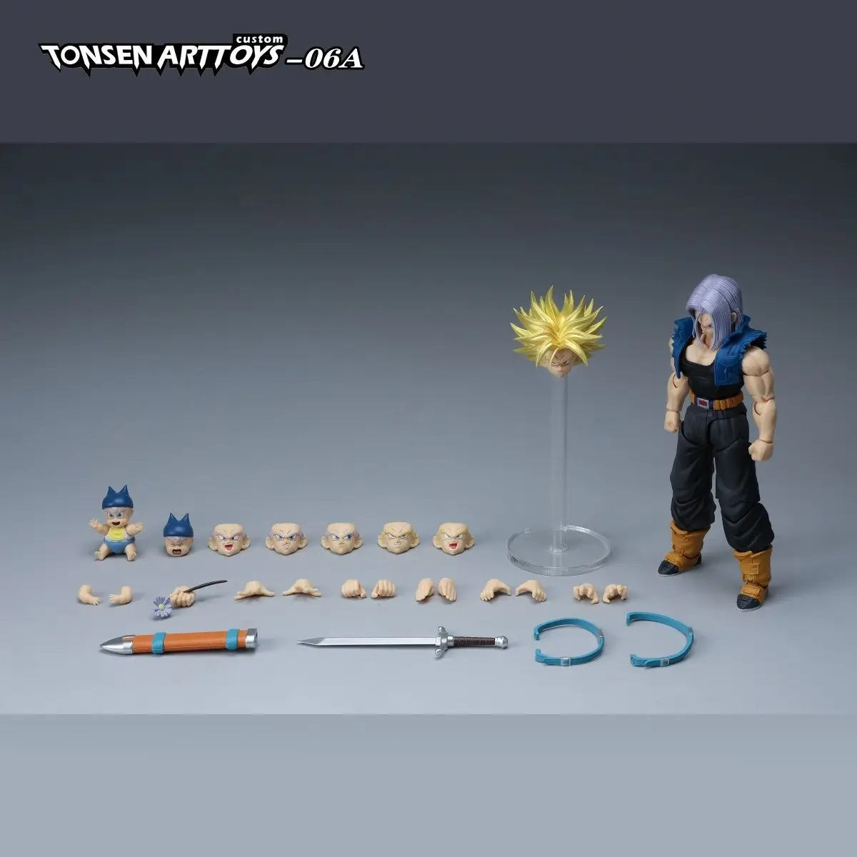 Tonsen Arttoys Dragon Ball Trunks S.H.Figuarts Super Saiyan Torankusu Figur Brinquedos Anime Figure Action Model Toy Kids Gifts