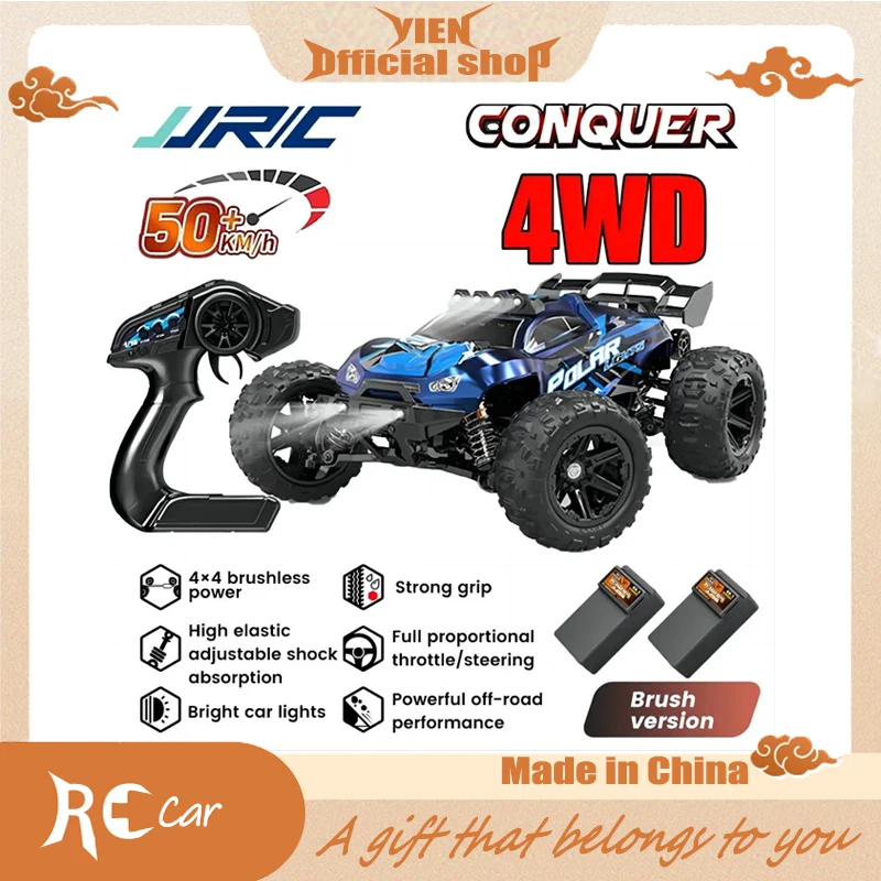 

JJRC New 1:14 Coche Teledirigido,Motor Sin Escobillas 70KM/H. 50KM/H RC De Alta Velocidad Fuera La Carretera Drift Racing Car