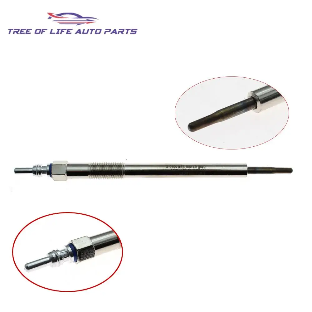 1/2/4/X Glow Plug For Ssangyong Korando C New Actyon Rodius II D22F 2.2 2015 2016 2017 2018 2019+ OEM# 6721590001 A6721590001