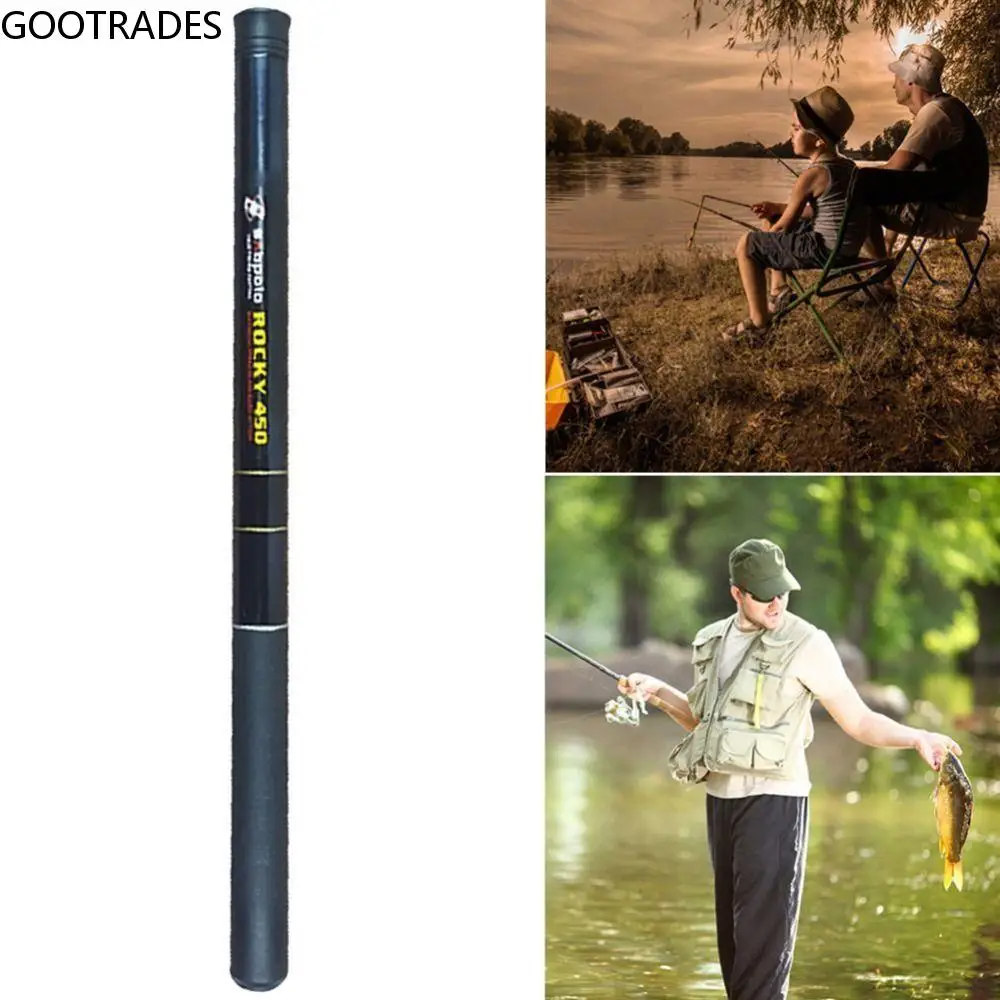 

Telescopic Telescopic Fishing Rod Fiberglass Carbon Fiber Freshwater Carp Stream Pole Portable 2.1/2.4/2.7/3.6/4.5M