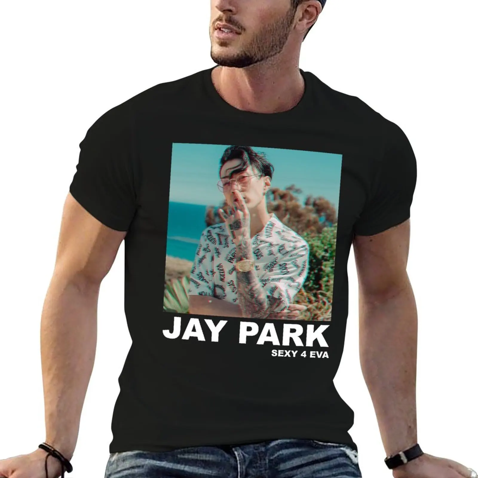 

JAY PARK - SEXY 4 EVA T-Shirt t shirts for man graphic vintage man t shirts graphic t shirts with prints T-shirt