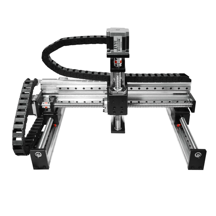 China High Precision 100~1380mm Stroke Linear Actuator Guide Rail New Used CNC Stepper Motor Driven Ball Screw Steel Bearing