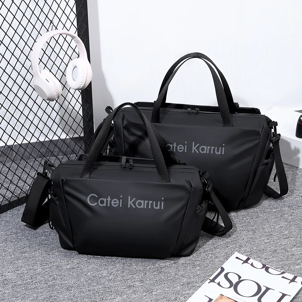 

Унисекс для путешествий, новинка 2024, большая вместительная водонепроницаемая сумка для хранения на одно плечо, модная и удобная сумка через плечо