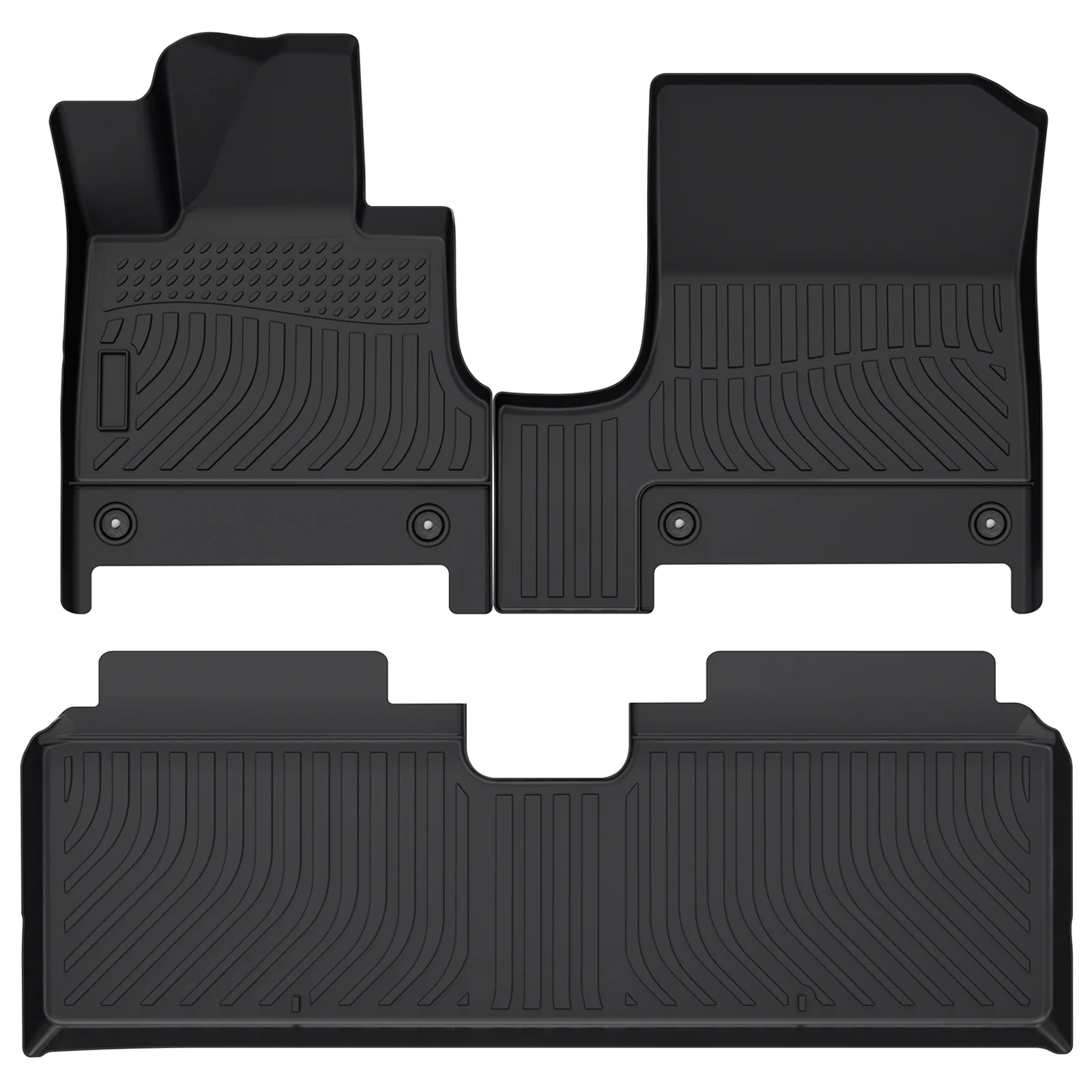 

Fits 23-24 Genesis GV60 5 Seats 3D TPE Floor Mats All Season Liner Carpets 3PCS