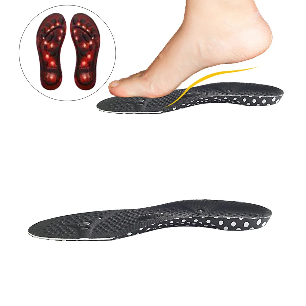 

Magnetic Massage Insole Insoles Shoe Pads Arch of Foot Accupressure Care Magnets