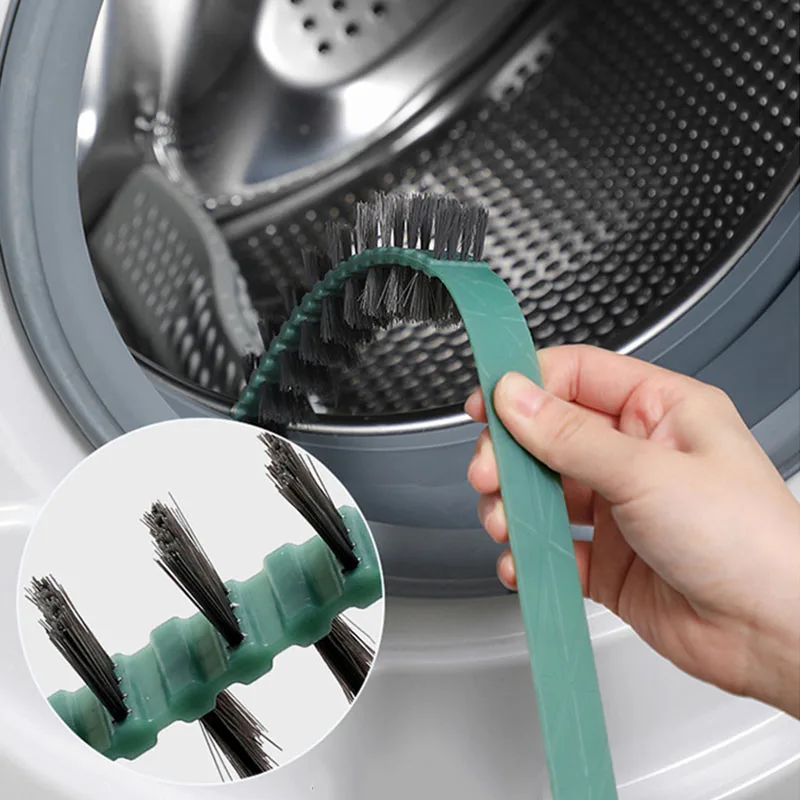 Tiefenreinigungsbürste für Waschmaschine, extra langer Griff und Schwammborsten, perfekt zum Entfernen robustem Schmutz und Schmutz – Detail 4