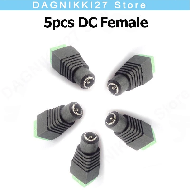 5Pcs 5.5Mm X 2.1Mm …