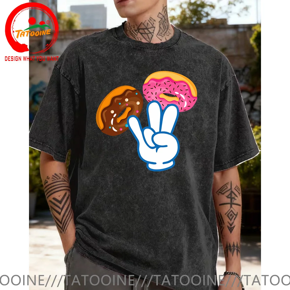 

2 In The Pink 1 In the Stink Dirty T Shirt Vintage Washed Cotton T-Shirt Fashion Trendy Casual Clothes tshirt Streetwear Shirt