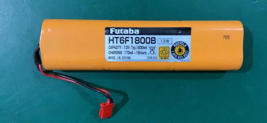 

Original Futaba FUTABA HT6F1800B 1700B NIMH - FUTNMHT61800B NiMH Battery 1800mAh 7.2V for 12FG 8FG T8FG transmitter radio system