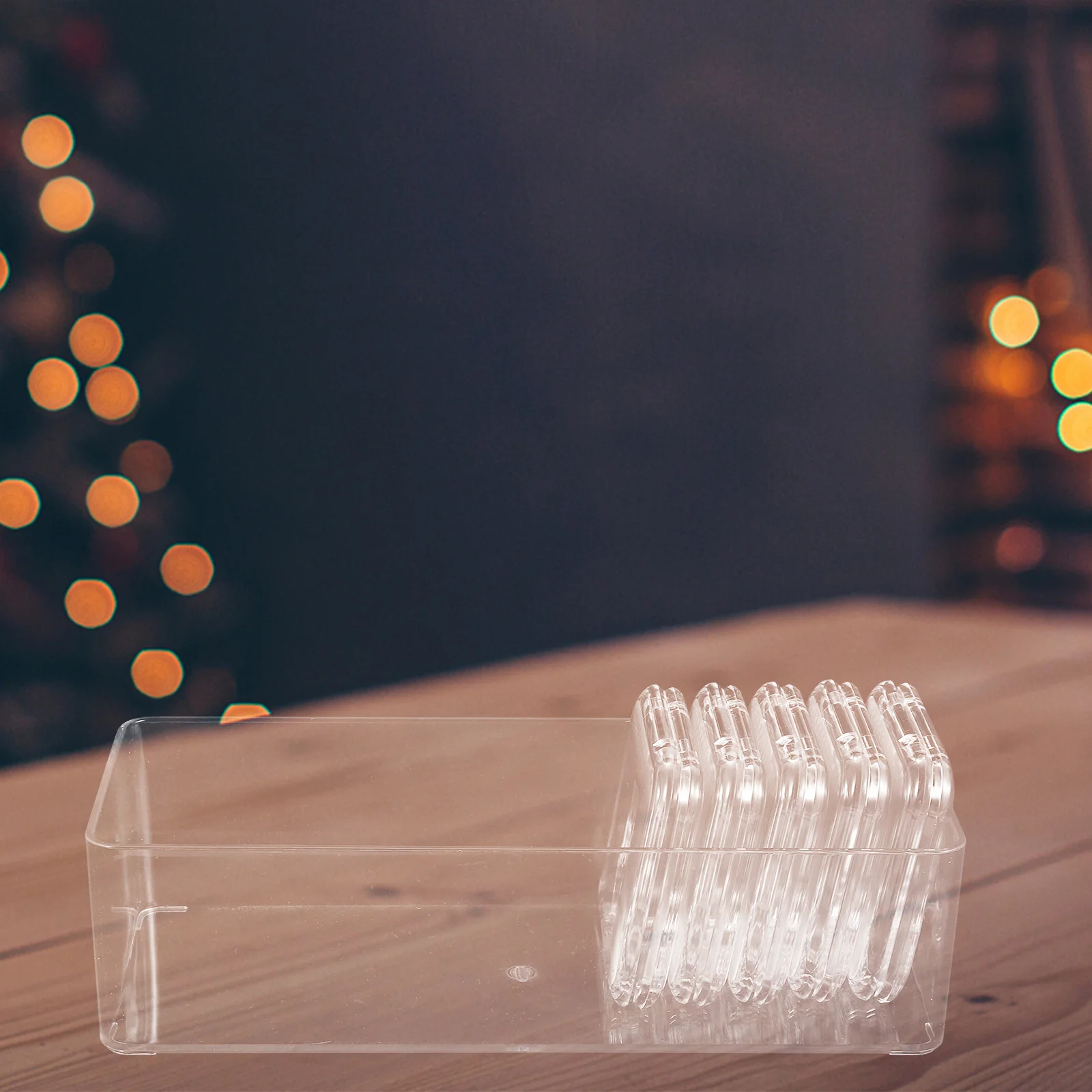 

1 set Large Acrylic Badge Storage Box For Lapel Pins Brooches Medals Jewelry Display Case Desktop Organizer Container