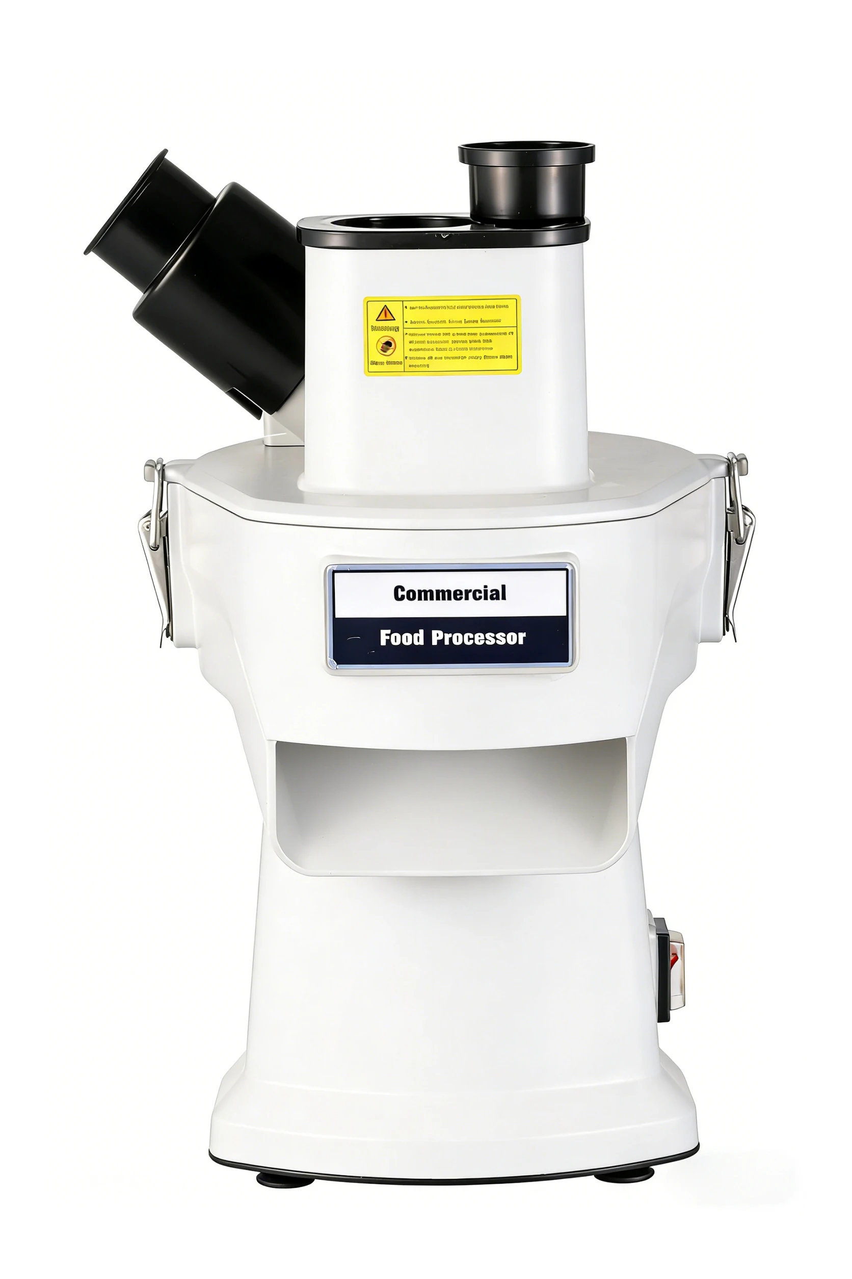 Electric Commercial Stainless Steel 200W High Efficiency Eco-Friendly Household Two Feed Mouth Food Processor Dicer