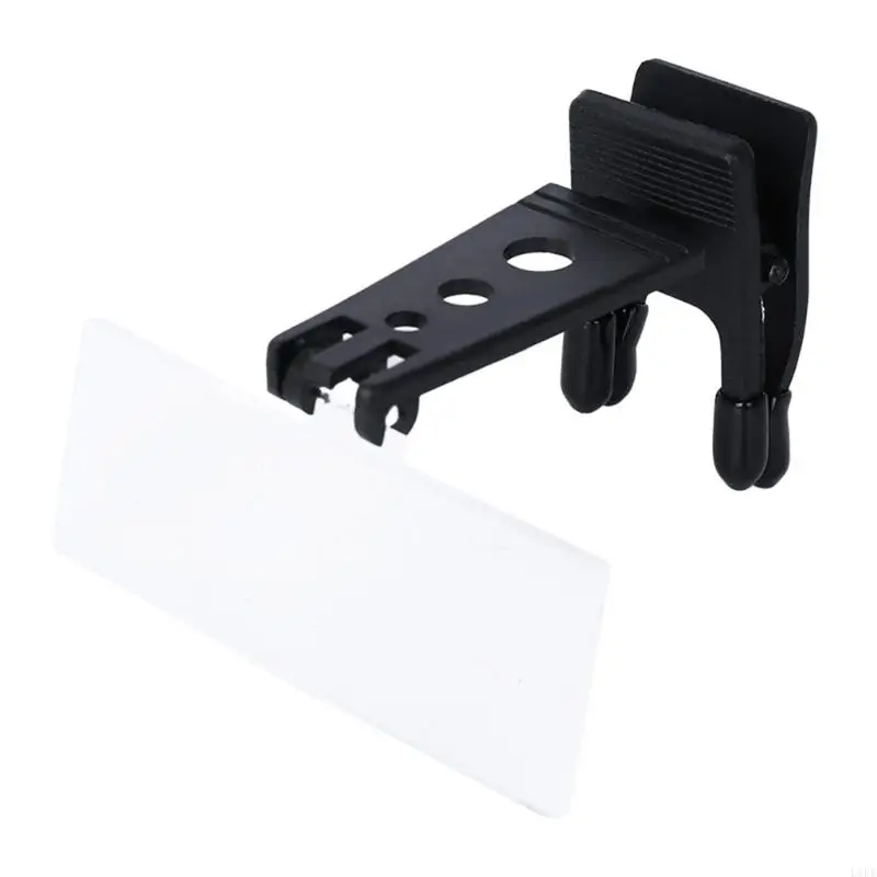 

L1EE Folding Glass Clip-On Precise Magnifier Loupe Handsfree Eyeglass