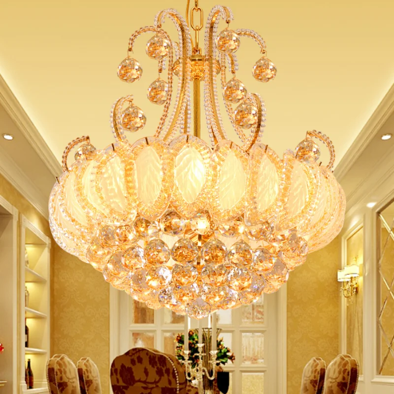 

Luxury Crystal Chandeliers Led Lamp For Living room Bedroom Corridor Kitchen Modern Ceiling Chandelier Lighting lustre cristal