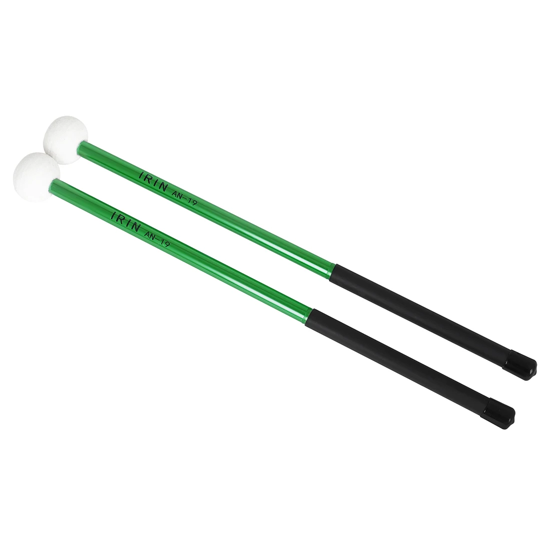 IRIN Timpani Felt Drum Mallets Drumsticks 1 Pair Aluminium Alloy Non-slip Handle Percussion Instruments Accessories Drum Parts