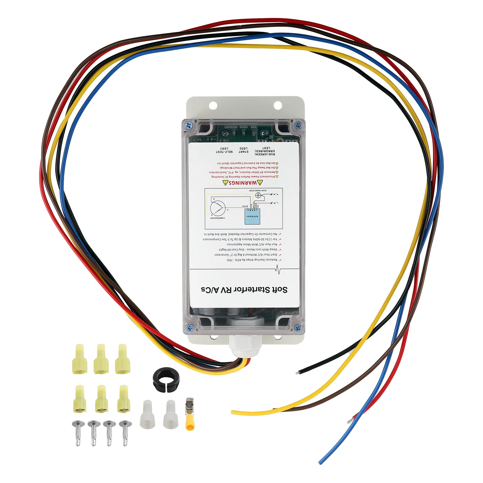 مجموعة واحدة من البداية الناعمة لمكيف الهواء RVs سهلة التشغيل حتى مع مولد صغير #3