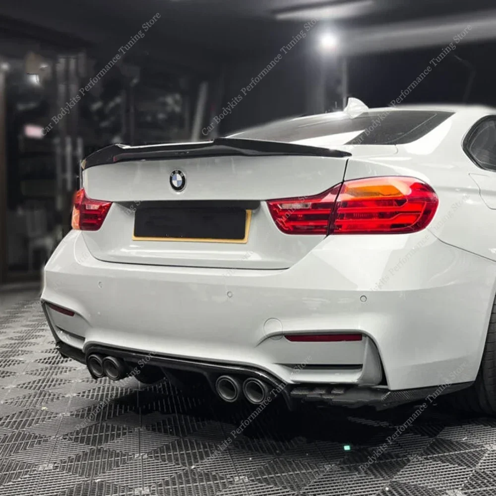 

For Bmw F32 M4 Style Rear Spoiler 4 Series 420i 420d 430i 430d M440i M440d 2-Door Coupe Bodykits Rear Trunk Tail Wing 2014-2020