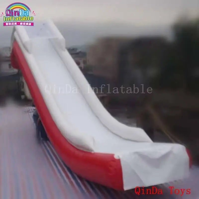 حار بيع 3M ارتفاع نفخ الشريحة يخت العائمة، ألعاب المياه نفخ المياه الشريحة لليخوت