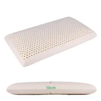 *Thai latex pillow bread pillow cervical spine protection adult sleep special natural rubber silicone low  core high