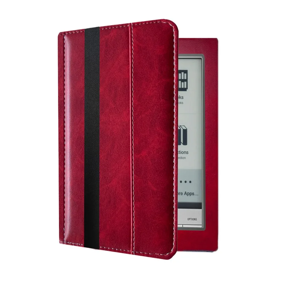 

Подходит для чехла для электронной книги Sony PRS-600, откидная крышка, чехол PRS600 «все включено», защитный кожаный чехол