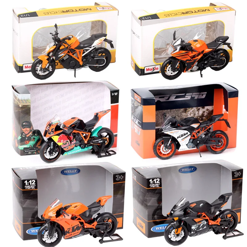 1/12 Scale RC 8C RC390 RC8R 1190 #45 Martin Bauer Track Racing Bike Model Diecasts & Toy Vehicles Motorcycle Replicas