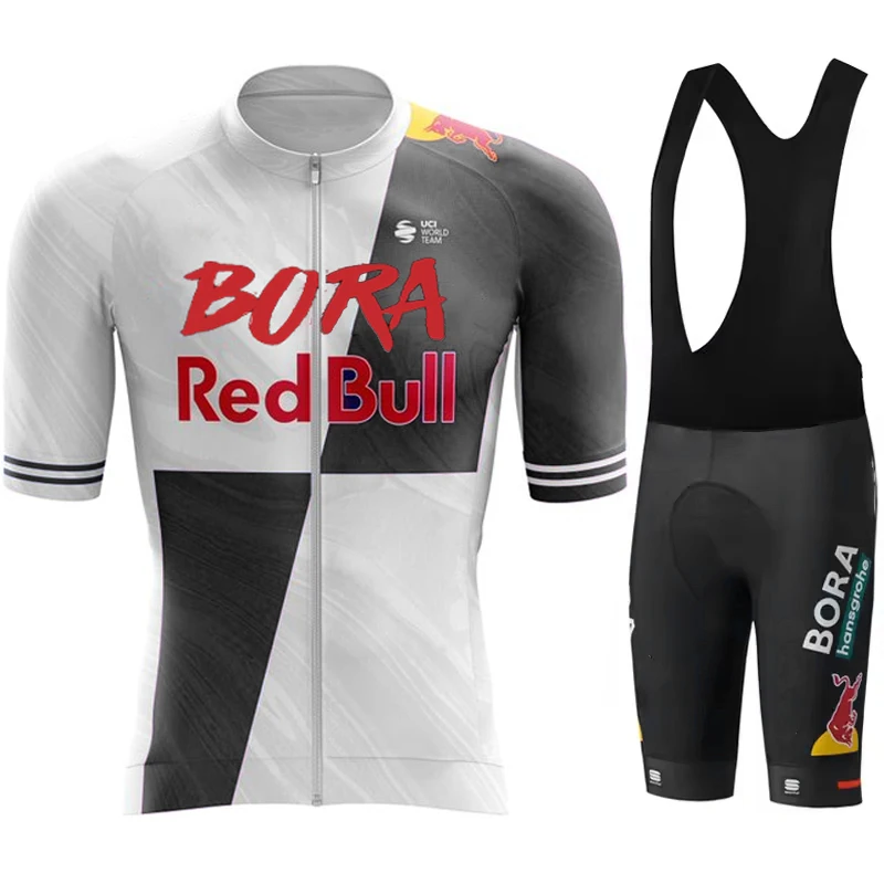 

Red Bull Bicycle Equipment Cycling Shorts Men Jersey Cycle Short Sleeves Racing Bike Mtb Male Clothing Sports Set Men's Suit Man