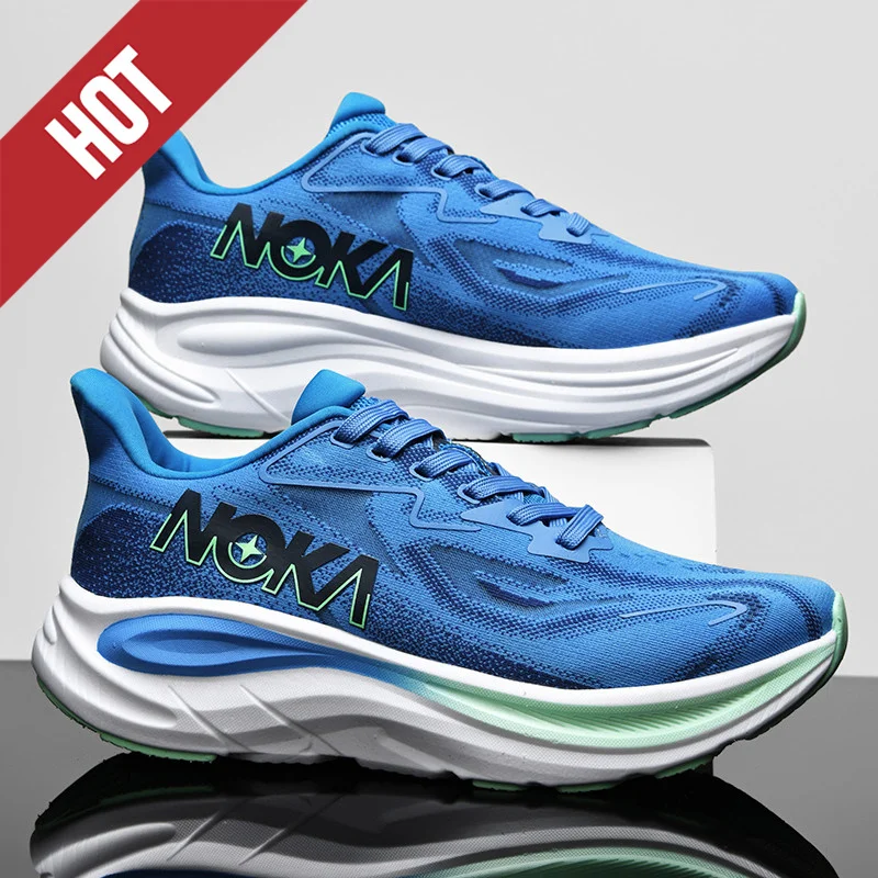 

2025 NEW Marathon Sneakers Athletic Men Shoes Comfortable High Quality Wear-resistant Sports Running Shoes Tennis Air Cushion