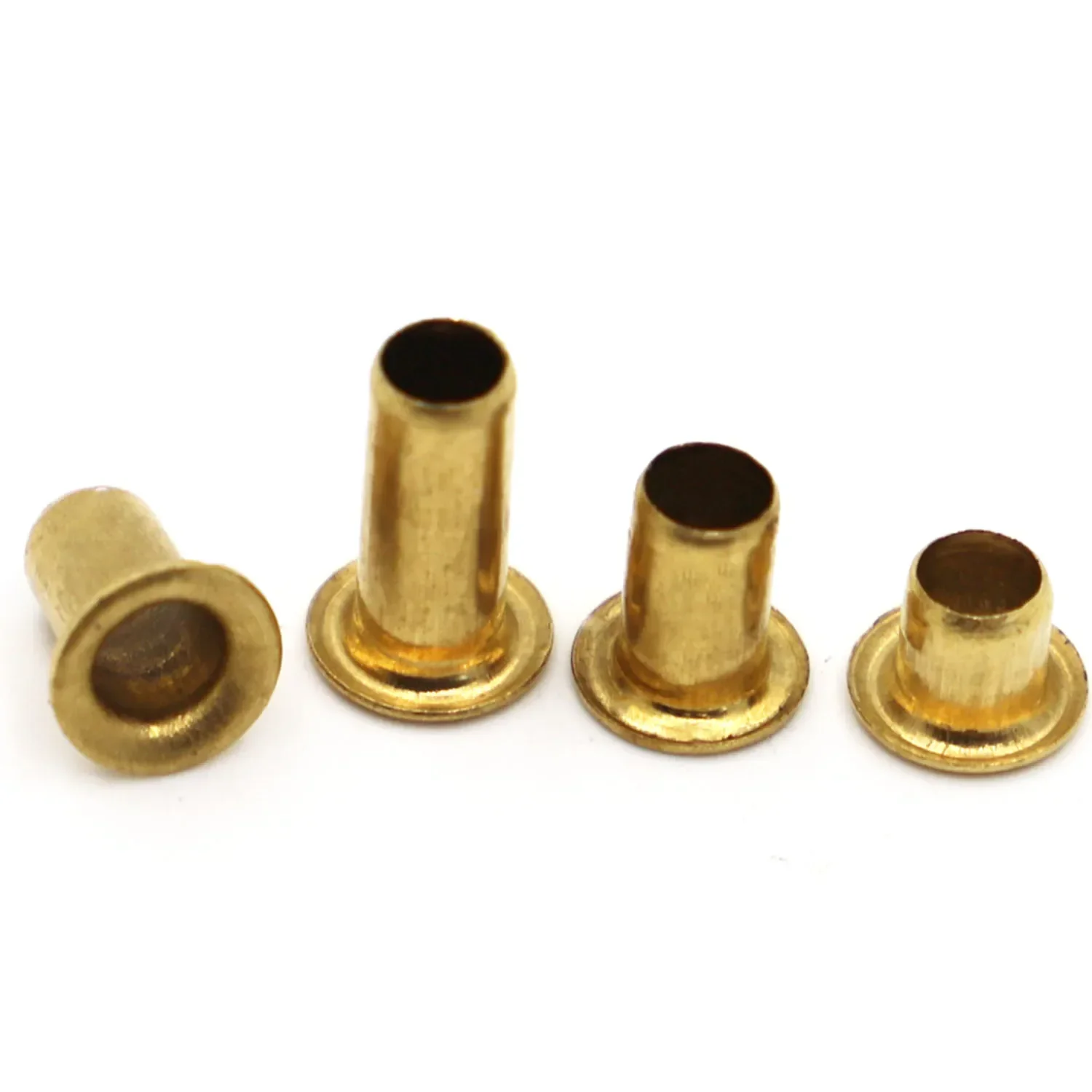 M0.9 M1.3 M1.5 M2 M2.5 M3 M4 M5 M6 Brass Tubular Rivets Double-sided Circuit Board PCB Nails Copper Hollow Rivet Nut GB876