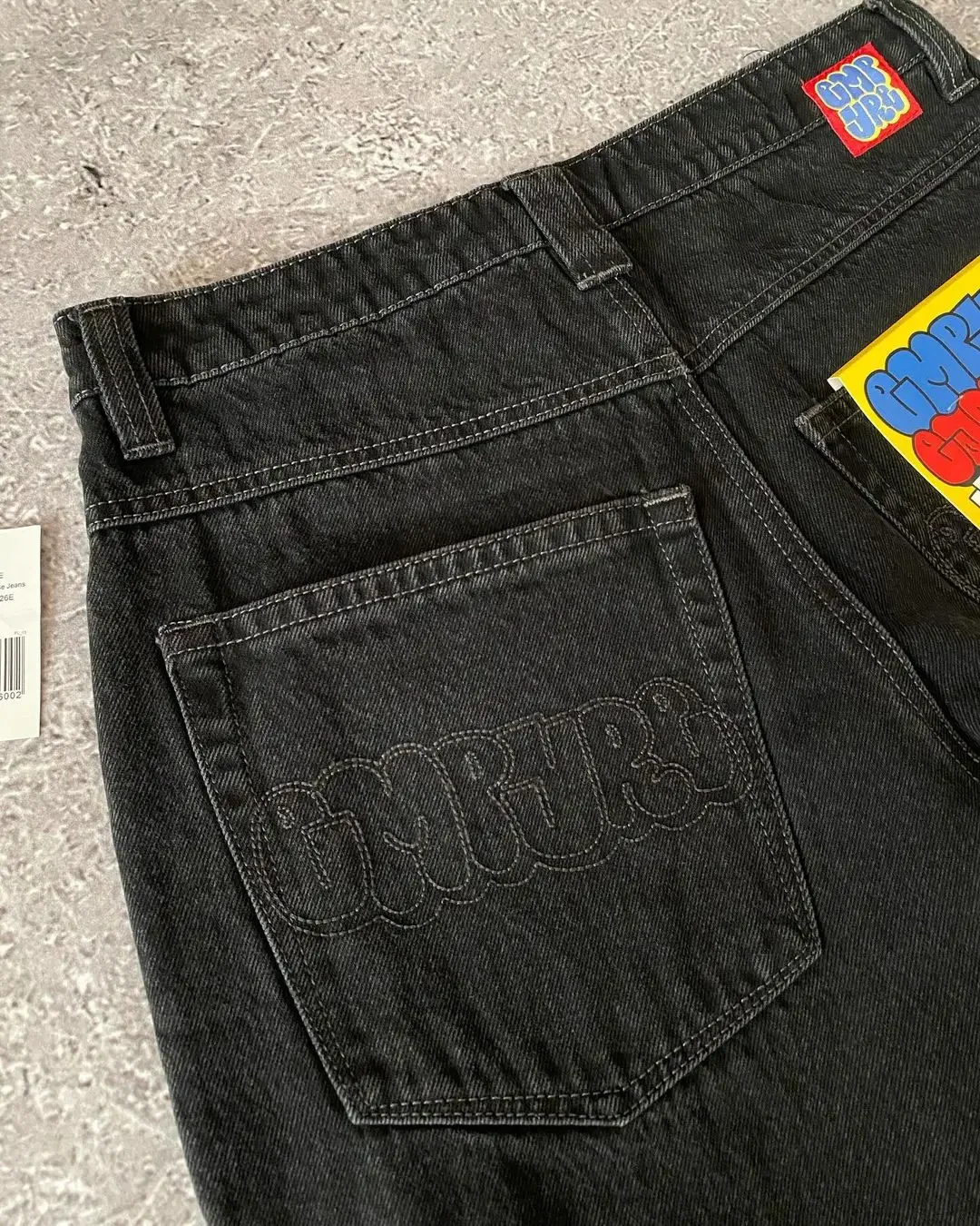 2024 jeans retrò americani high street casual Y2K pantaloni giapponesi pantaloni larghi dritti slim fit versatili lavati strappati