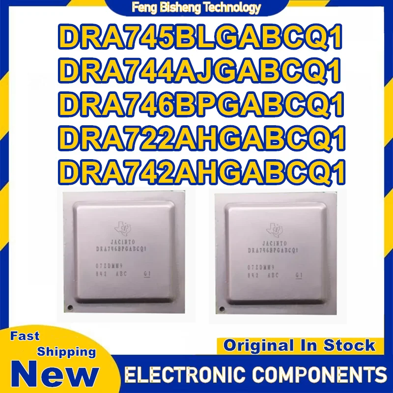 

Микросхемы BGA DRA745BLGABCQ1, DRA744AJGABCQ1, DRA746BPGABCQ1, DRA722AHGABCQ1, DRA742AHGABCQ1 — 100% новые, оригинальные, в наличии