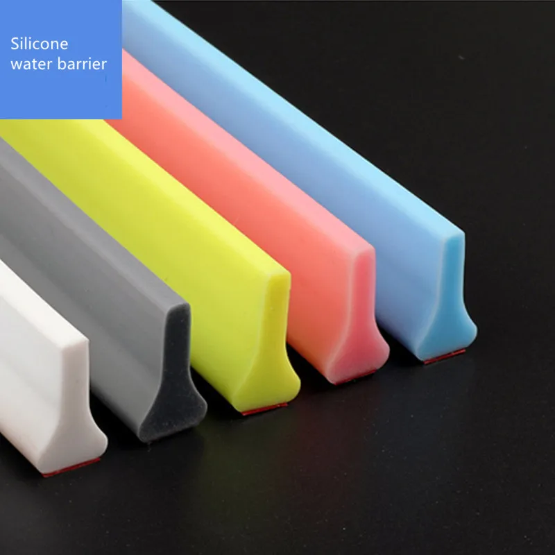 Bathroom Water Stopper Flood Barrier Rubber Dam Silicone Water Blocker Dry and Wet Separation Home Improve Dropshiping