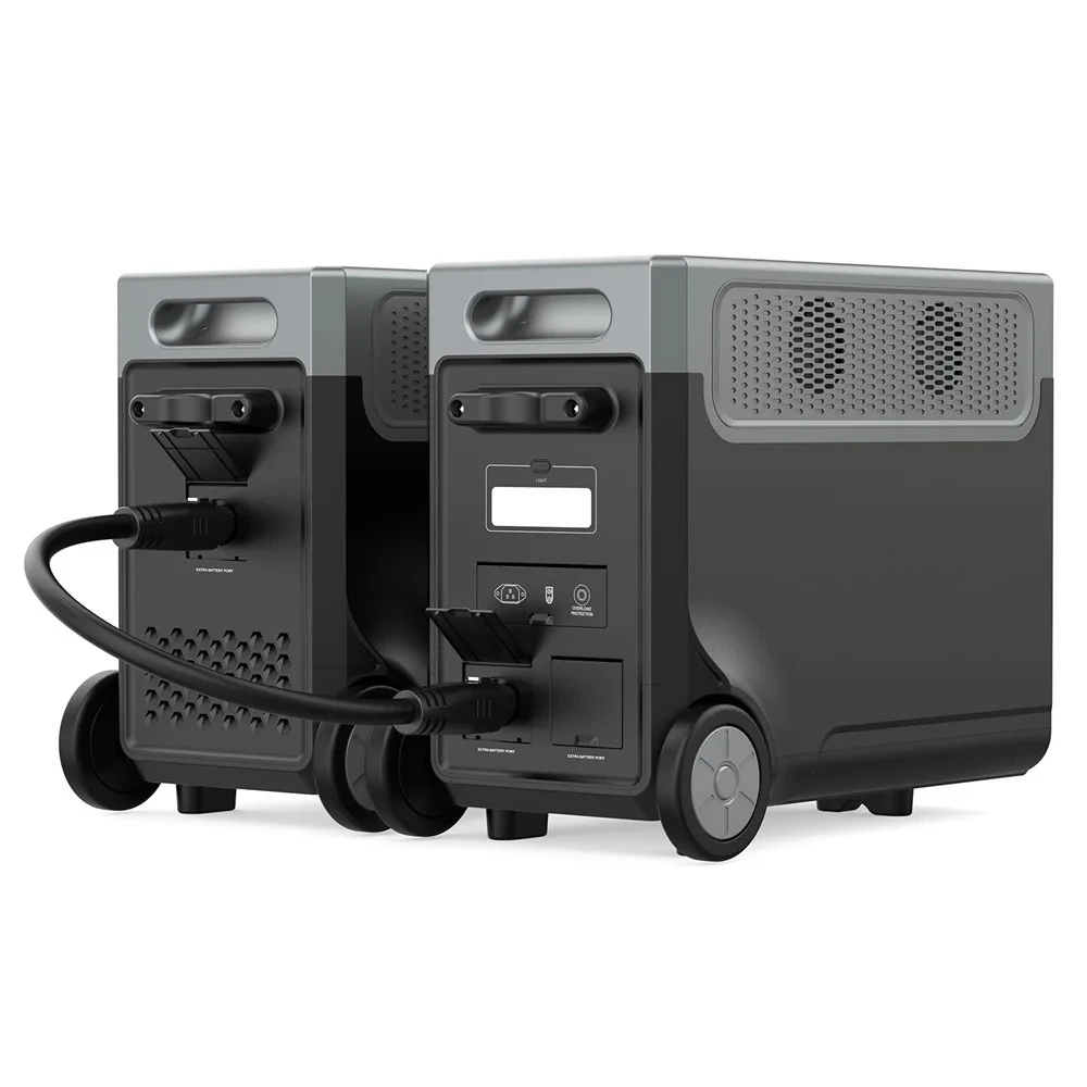 Portable Power Station 11520Wh Large Capacity Solar Generator Home Backup Battery Emergency Power Supply for Camping RV
