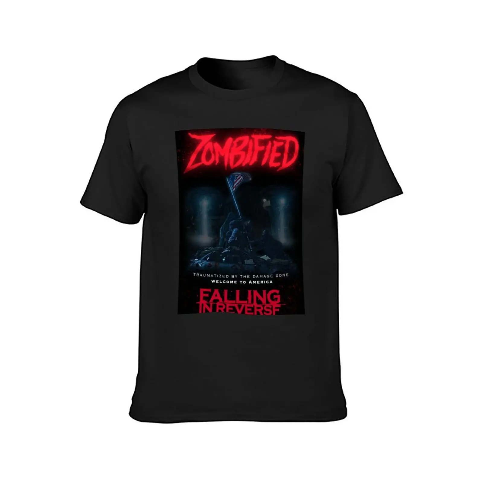 FIR zombified T-Shirt heavyweights sublime sweat Aesthetic clothing Men's clothing