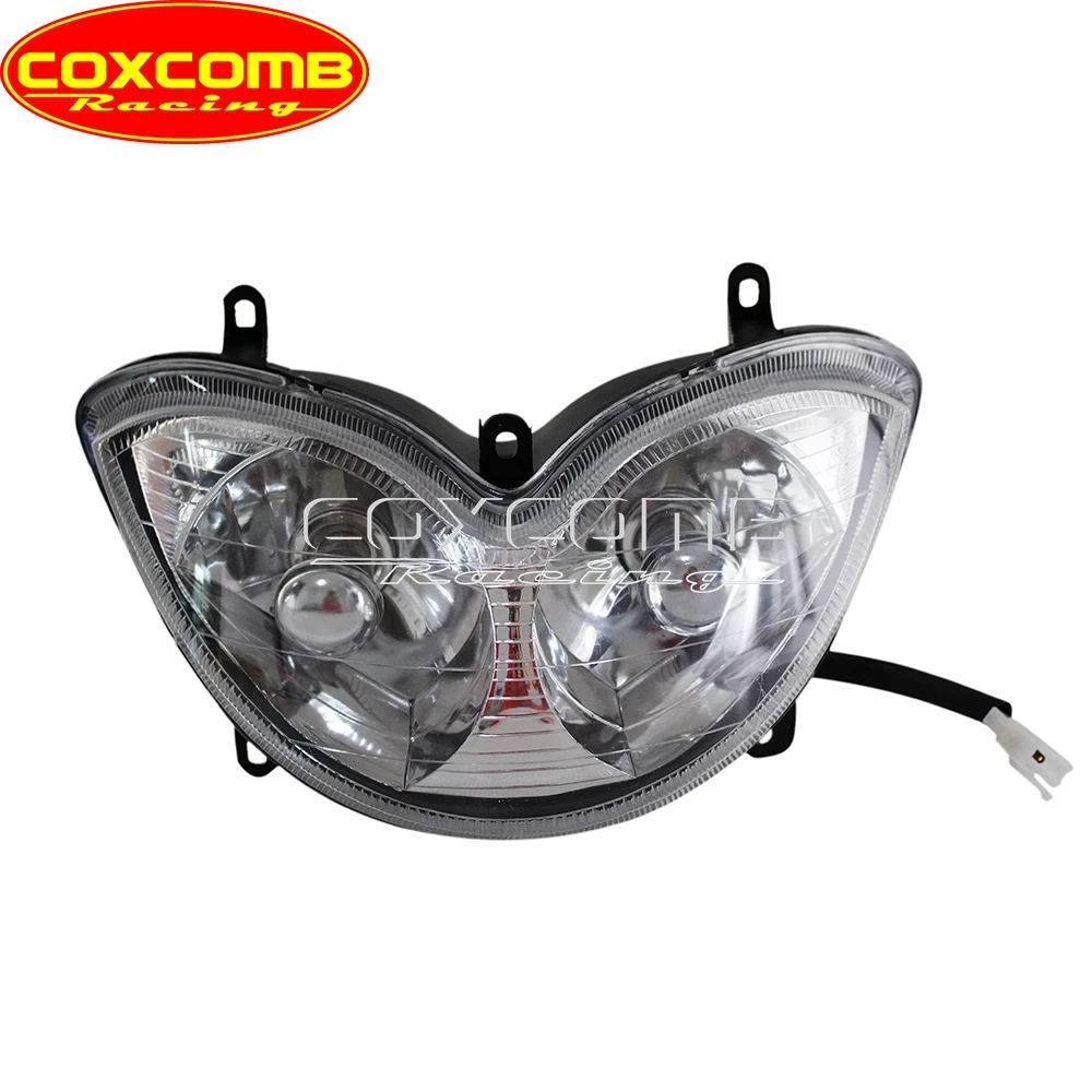 Naked Motorcycle Decorative Lights Skull Shape Headlamp Fairing Mask For Harley Honda Choppers Bobber Cruiser Touring Custom 12V