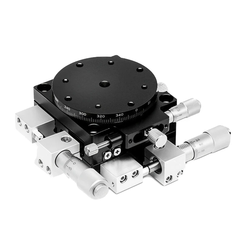 XYR three-axis displacement platform LSP40-LM precision fine-tuning optical movement alignment slip manual work 60/8/9 T