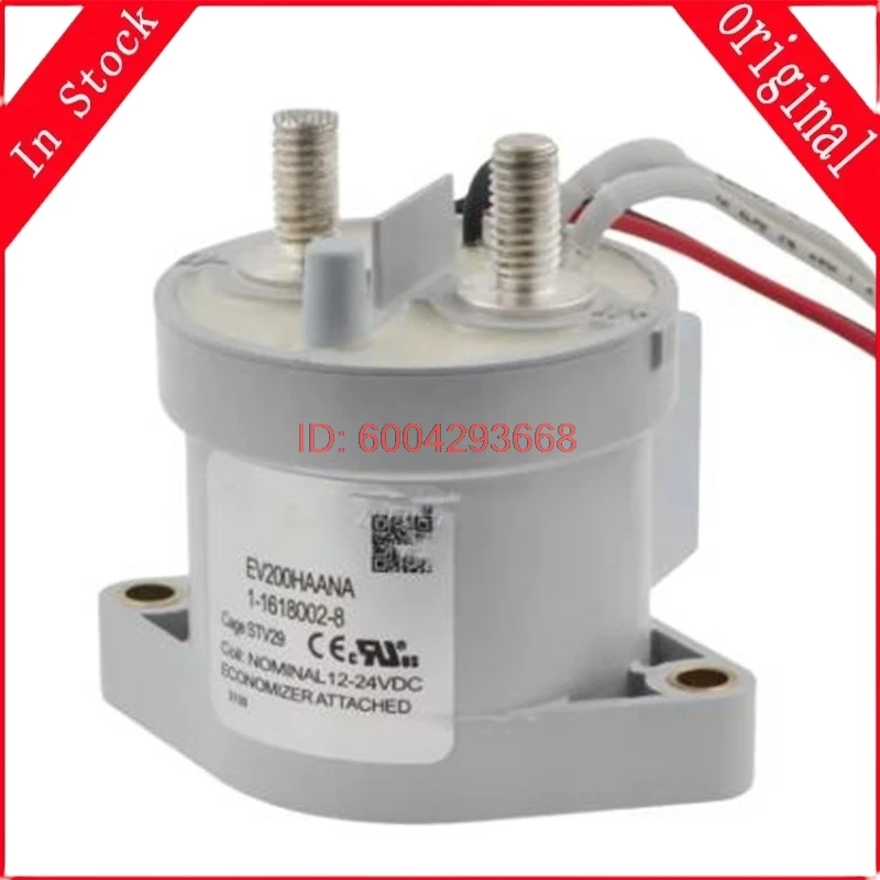 

1 шт. EV200AAANA 1618002-7 12-24В 500А Новый контактор EV200, высоковольтное реле постоянного тока, оригинальный, подлинный