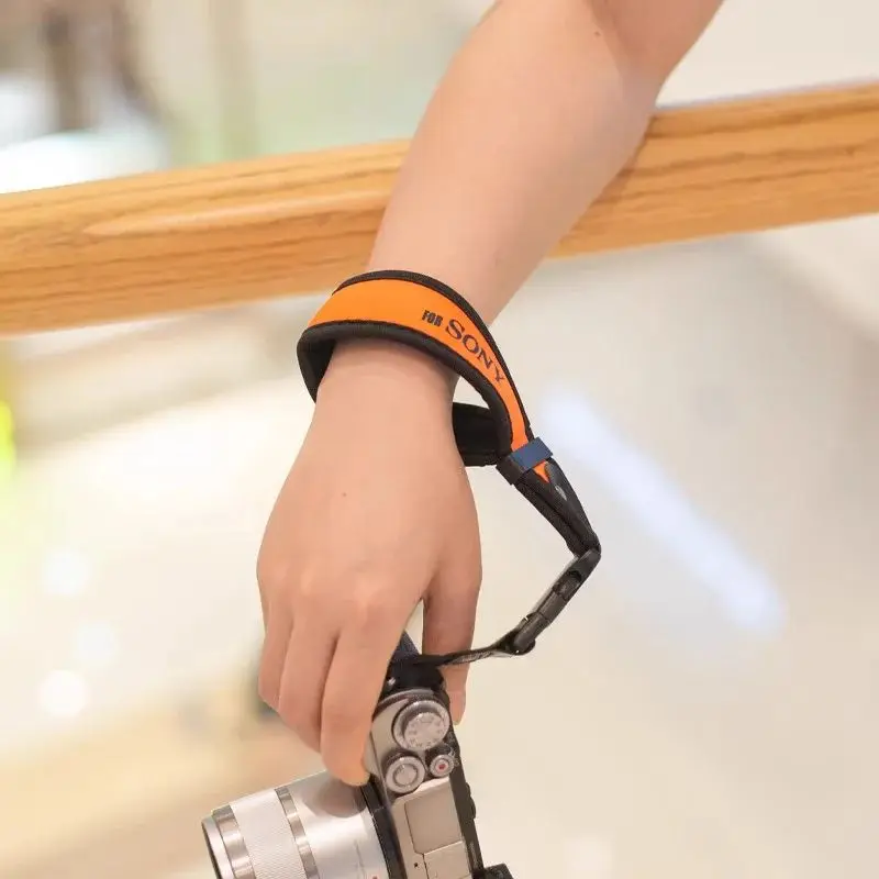 Camera Wrist Hand Strap Grip Neoprene Quick Release Wristband for Sony a6000 a6300 a5000 Nikon Z8 Canon EOS 5D 90D Fujifilm DSLR