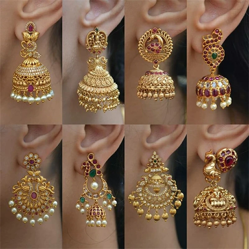 

12 Pairs Mixed Lots Wholesale Women Bohemian Ethnic Metal Drop Earrings Mixed Style Carved Boho Boucle Earrings Bulk Jewelry