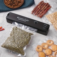 Vacuum Sealer Machine Food Vacuum Sealer For Food Saver  Automatic Air Sealing System For Food Storage Dry  With 10pcs Seal Bags