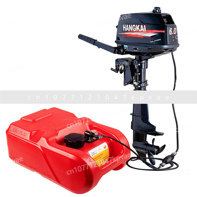 Outboard, anti-static 12 liters 24 liters external fuel tank thruster, outboard motor external oil drum accessories