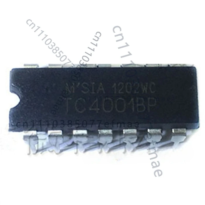

For 50PCS TC4001BP DIP-14 Quad 2-Input NOR Gate Logic IC TC4001BP 4001 New Original